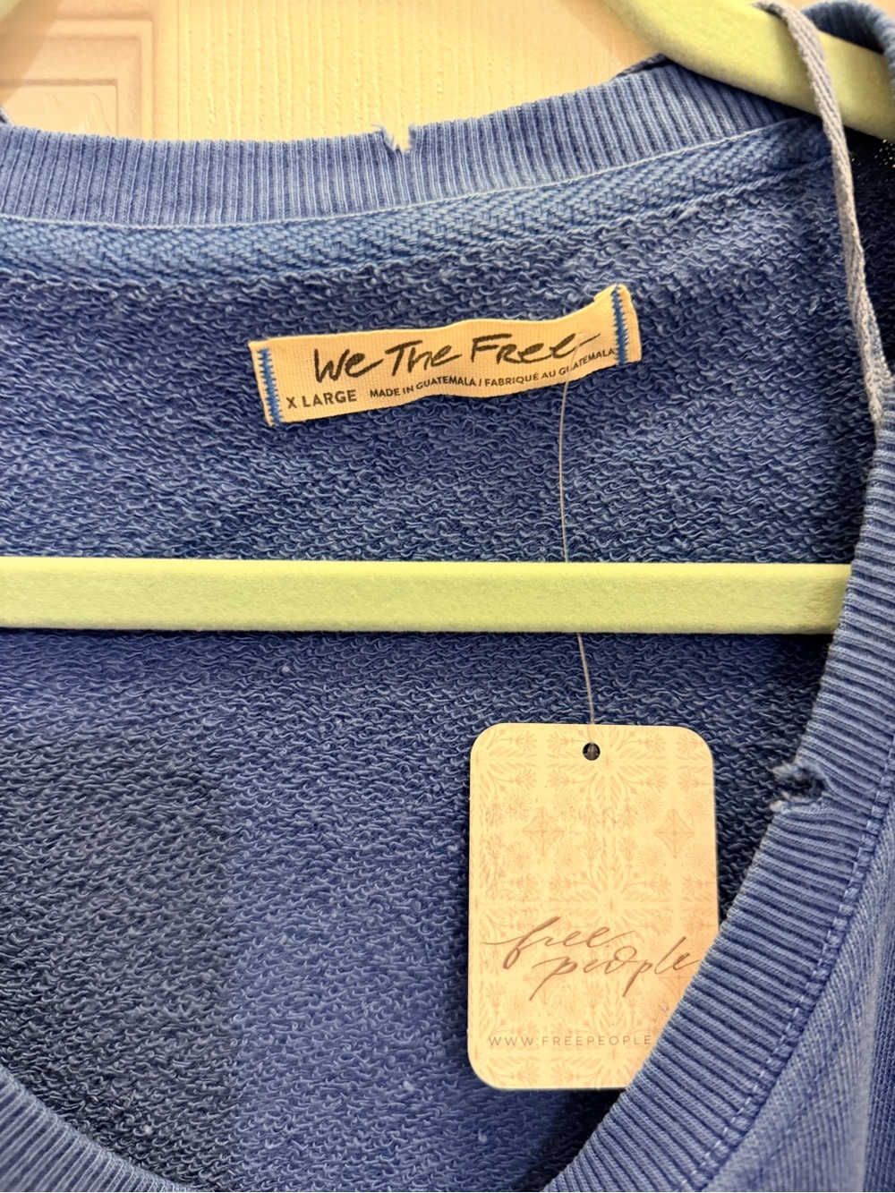 We The Free Blue Ski Graphic Pullover Camden - Picture 2 of 3